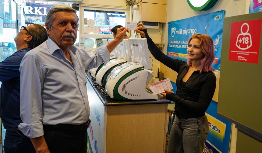 Çılgın Sayısal Loto ile Antalya'da 'büyük ikramiye' heyecanı