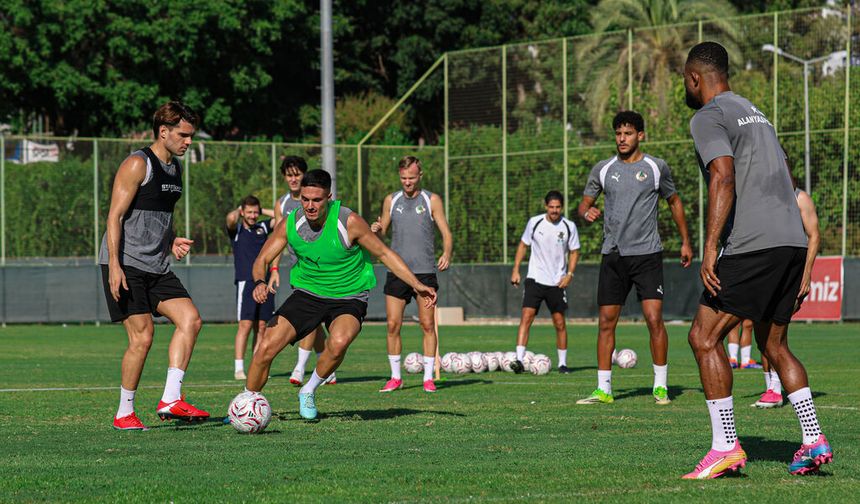 Alanyaspor Rizespor maçına hazır