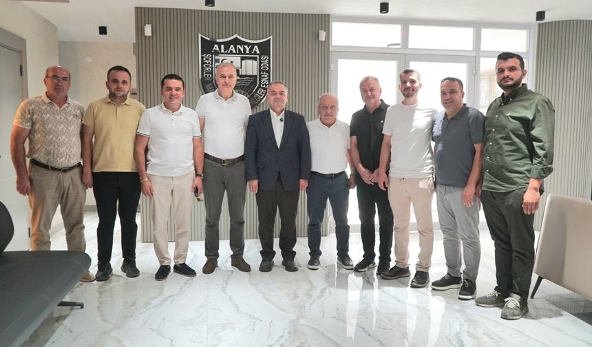 Mustafa Tuna ulaşım sektörü temsilcileriyle buluştu