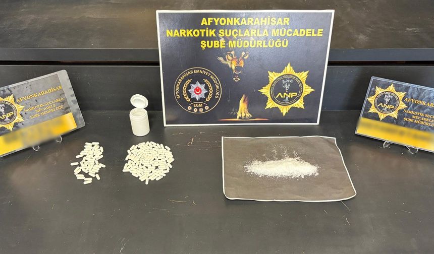 Araçtan uyuşturucu çıktı