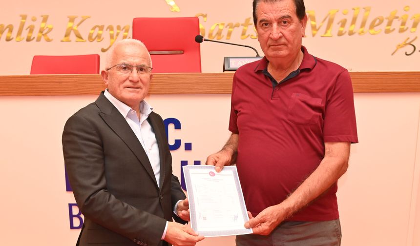 Olympos'ta tapular teslim edildi