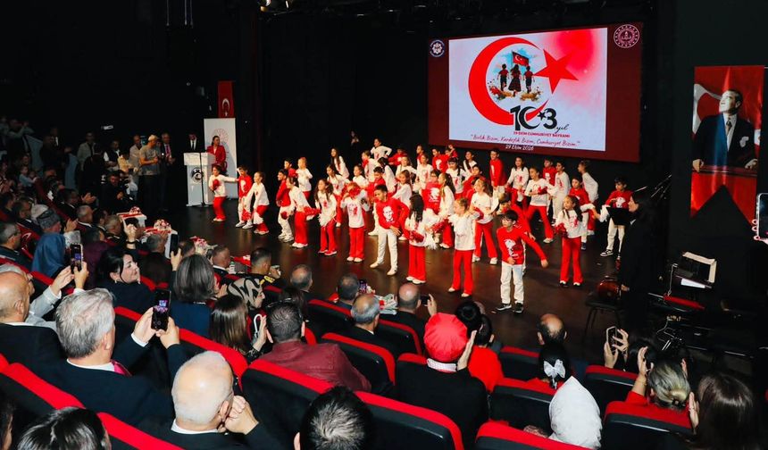 Cumhuriyetimizin 103. Yılı Alanya’da coşkuyla kutlandı