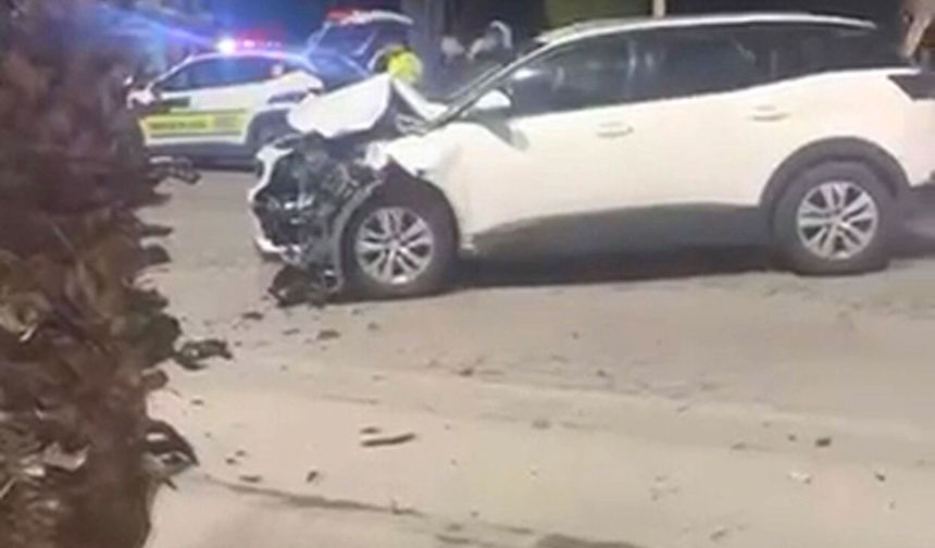 Alanya'da otomobille motosiklet çarpıştı: 1 ölü, 1 yaralı