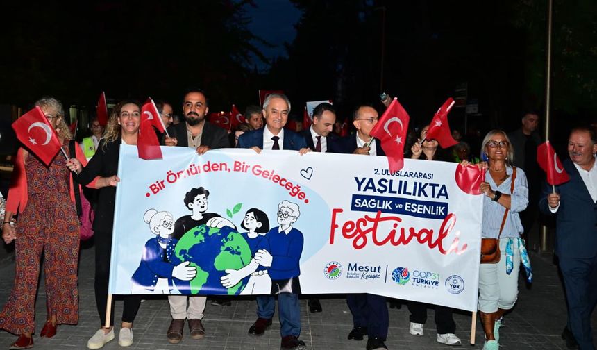 Uluslararası Yaşlılıkta Sağlık ve Esenlik Festivali başladı