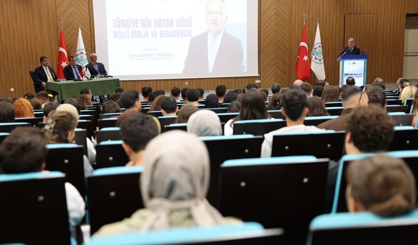 ALKÜ’de 15 Temmuz ve Millî Birlik ruhu konuşuldu