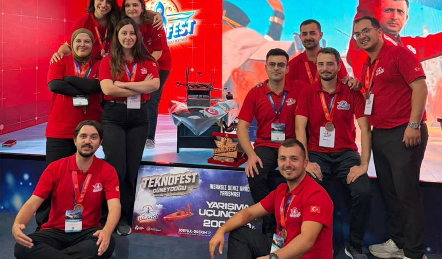 ALKÜ, TEKNOFEST Şanlıurfa’dan gururla döndü