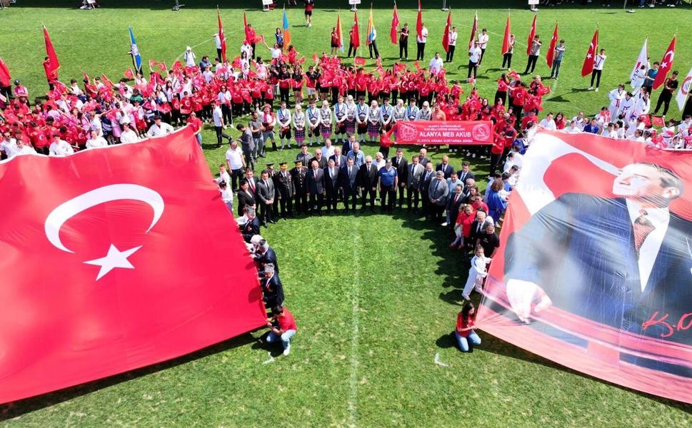 19 Mayıs Alanya’da coşkuyla kutlandı
