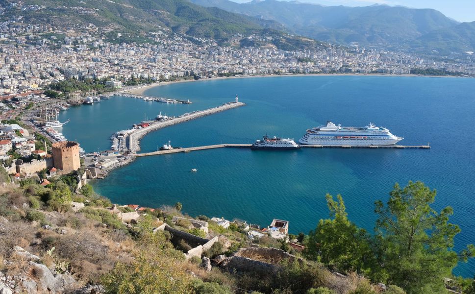 Kruvaziyerle nisanda gelen turist, 3 aylık yolcu sayısından fazla