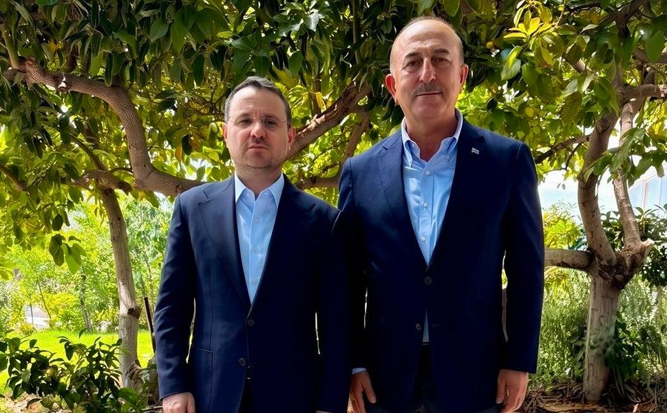 Adalet Bakanı Akın Gürlek’ten Mevlüt Çavuşoğlu’na taziye ziyareti