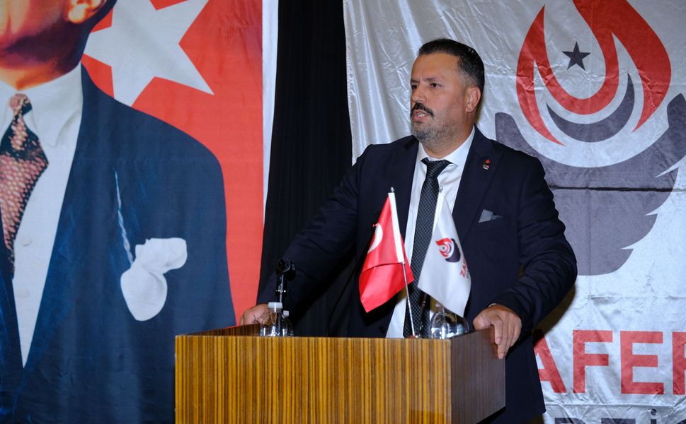 Zafer Partisi Alanya İlçe Kongresi’nde Fikret Türkoğlu yeniden başkan seçildi