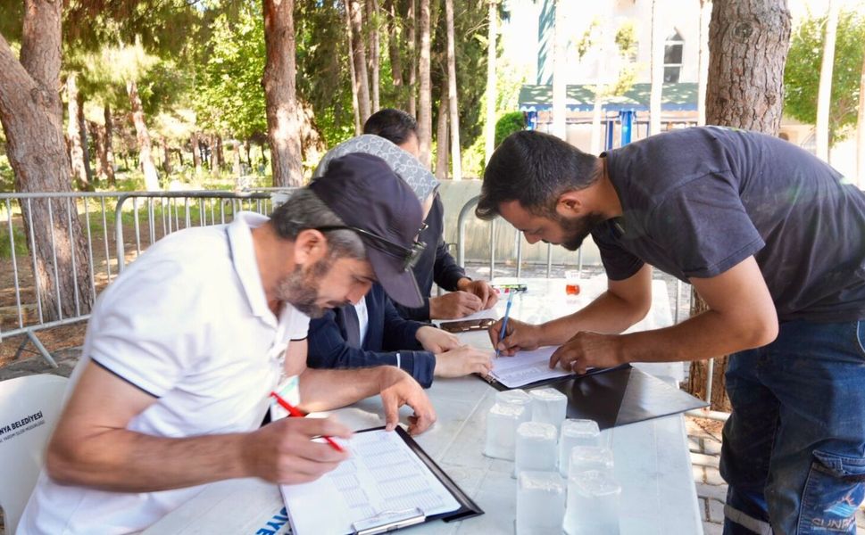 Alanya'da kurban satış ve kesim yerleri kura ile belirlendi