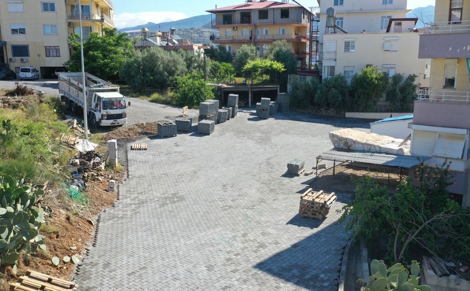 Gazipaşa'nın yolları yenilenmeye devam ediyor