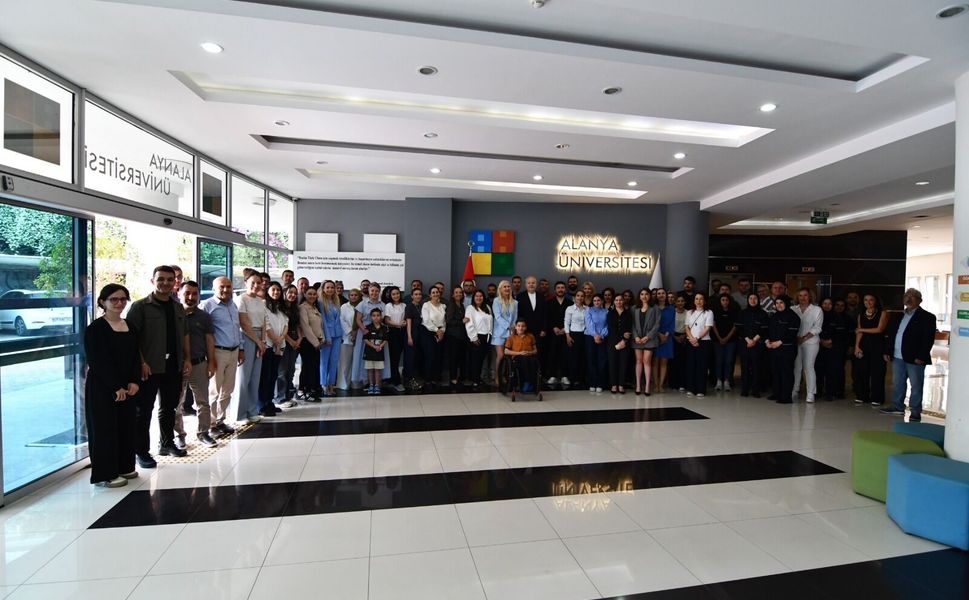 Alanya Üniversitesi’nde Kurban Bayramı bayramlaşması