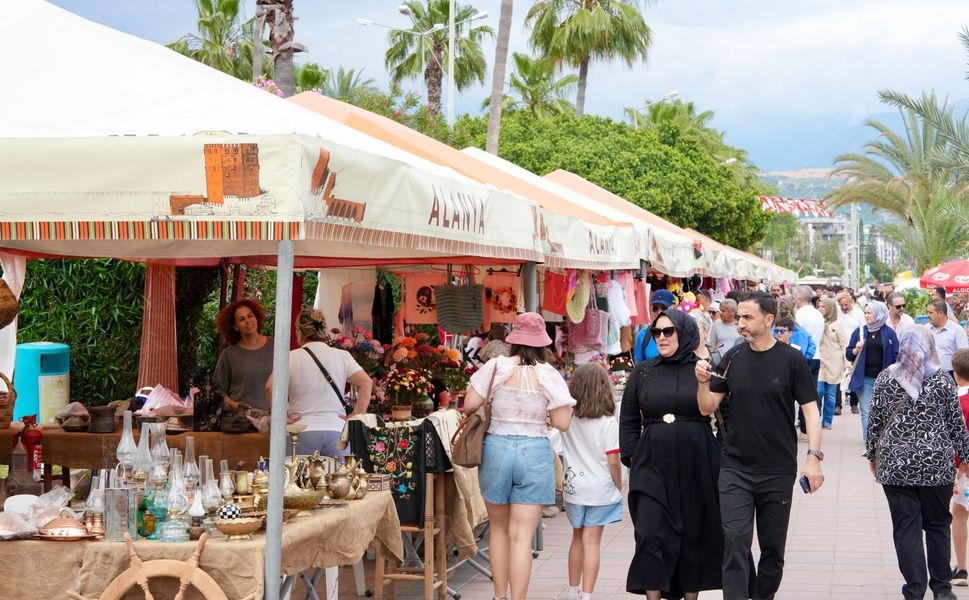 Alanya'da 3 gün süren festival sona erdi