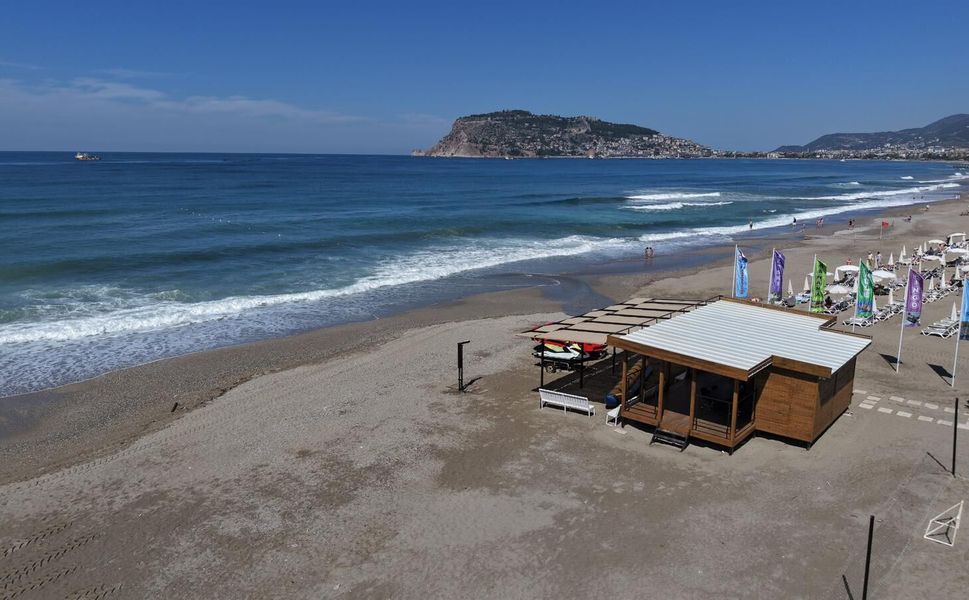 Alanya'da sahillerde kalite artıyor