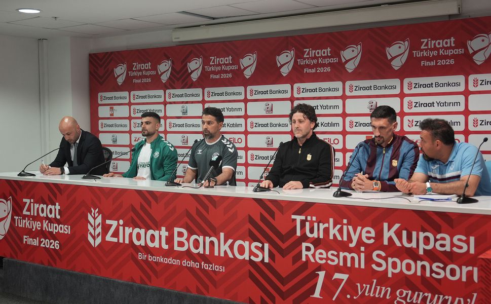 Ziraat Türkiye Kupası finalinin basın toplantısı gerçekleştirildi