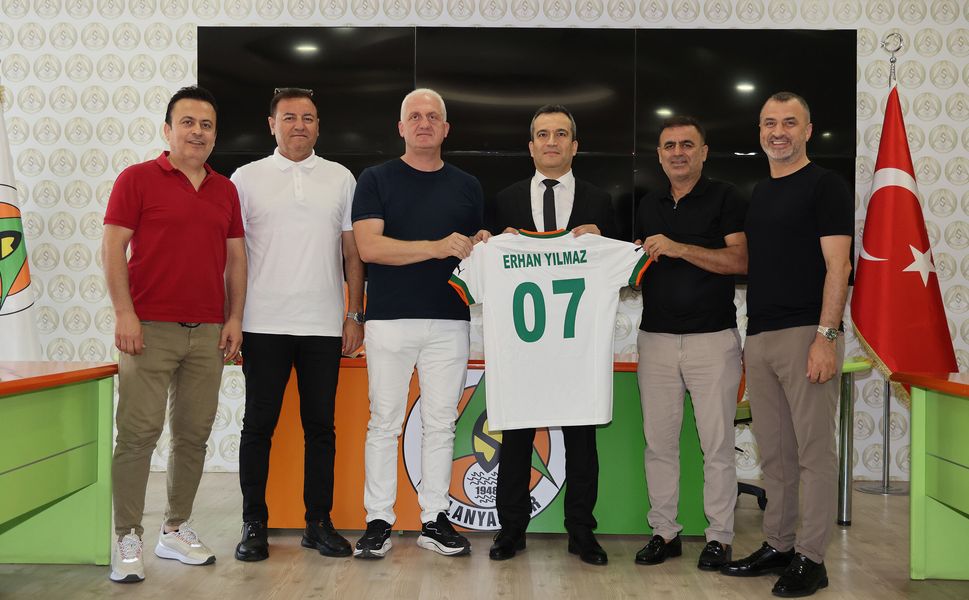 Erhan Yılmaz’dan Alanyaspor'a veda ziyareti