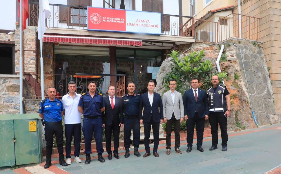 Alanya Kaymakamı’ndan Liman Başkanlığı’na önemli ziyaret