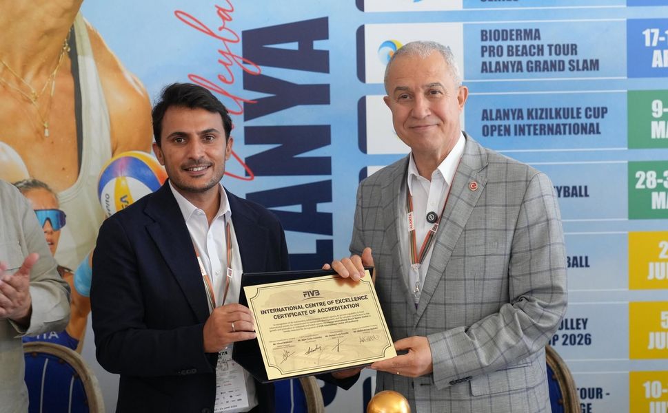 Alanya, Dünyanın İkinci FIVB Mükemmeliyet Merkezi oldu