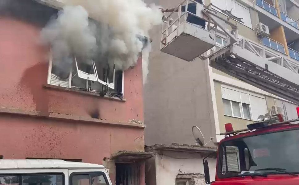 Antalya'da müstakil evde çıkan yangın söndürüldü