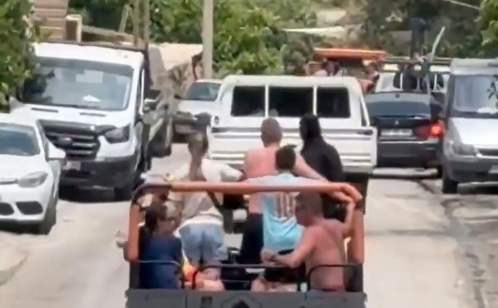 Alanya'da kurallara uymayan safari araçlarına ceza