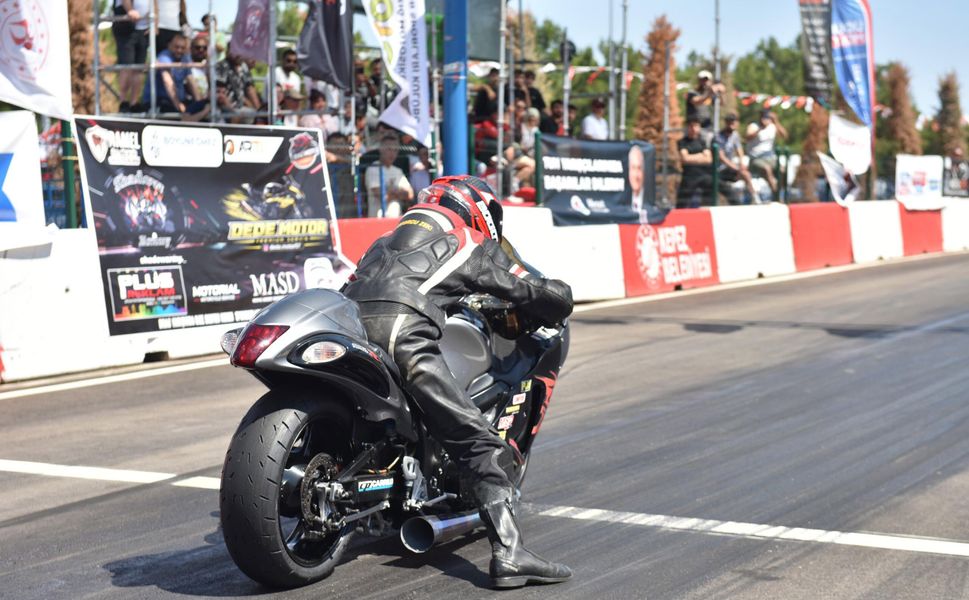 Antalya'da Türkiye Motodrag Şampiyonası 2. Ayak Yarışları başladı
