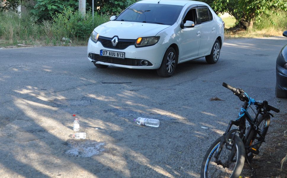 Otomobilin çarptığı bisikletli çocuk yaralandı