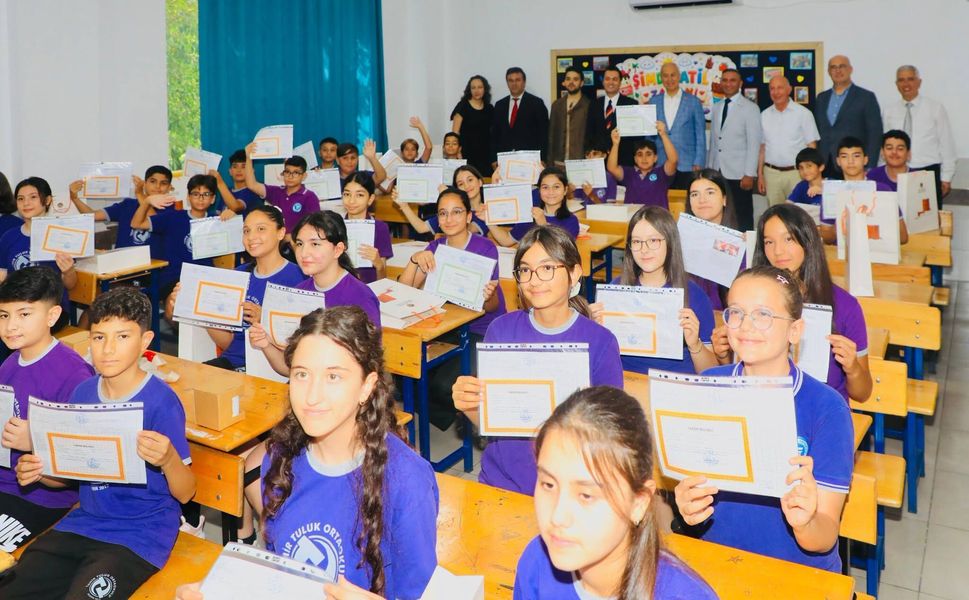 Alanya’da 2025-2026 Eğitim Yılı karne heyecanıyla tamamlandı