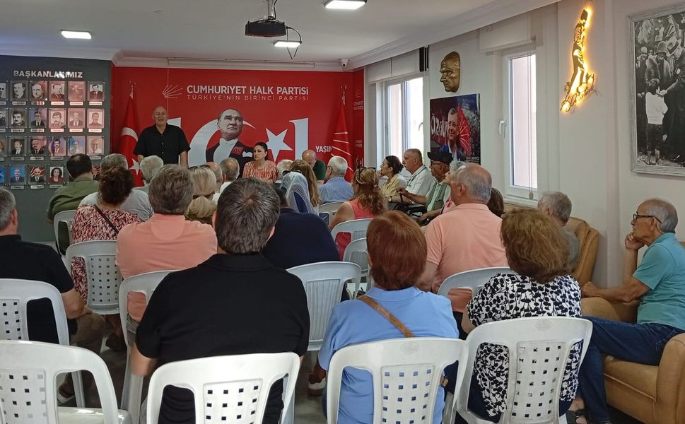 Alanya CHP'den Özgür Özel'e tam destek