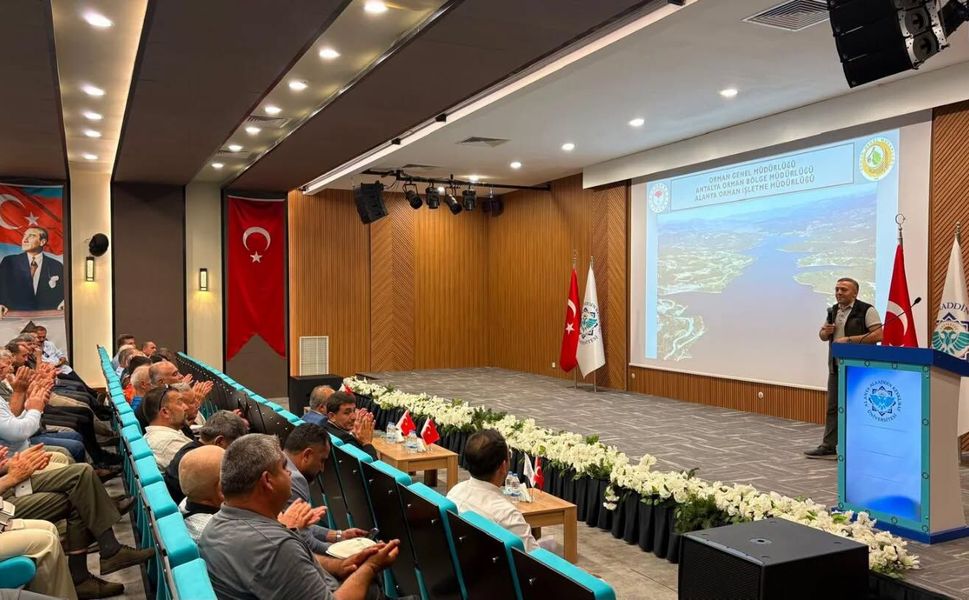 Alanya’da muhtarlara orman yangınları eğitimi