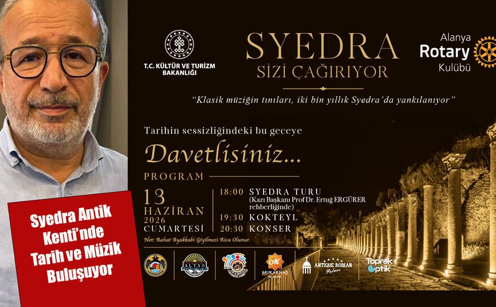 2 Bin yıllık Syedra’da klasik müzik tınıları yankılanacak!