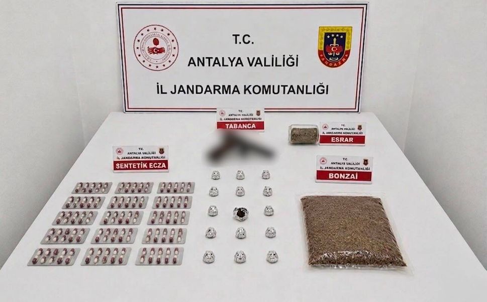 Antalya'da operasyon: 1 şüpheli tutuklandı