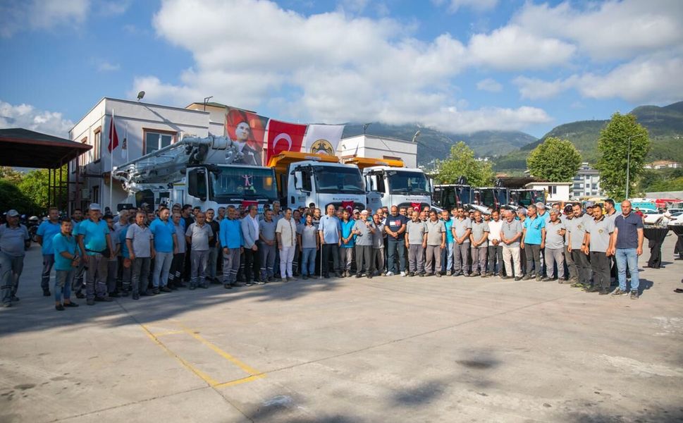 Alanya Belediyesi araç filosunu güçlendiriyor