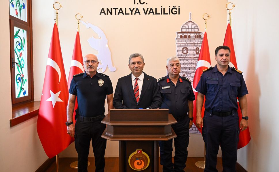 Antalya'da 1 ayda 11 bin 660 olay