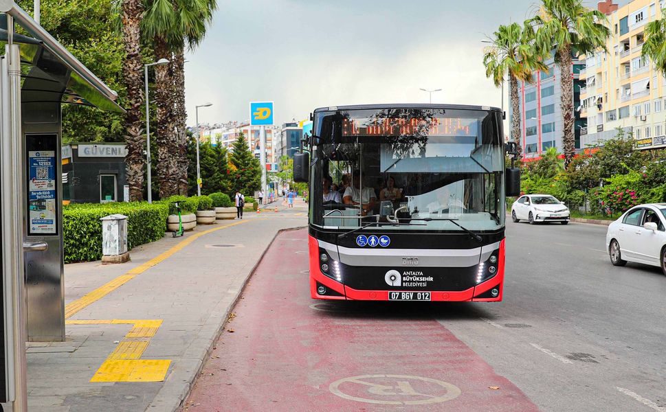 Antalya'da 15 Temmuz'da ulaşım ücretsiz