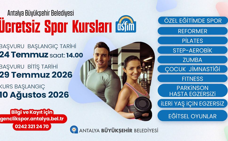 ASFİM'de yeni sezon kayıtları başladı