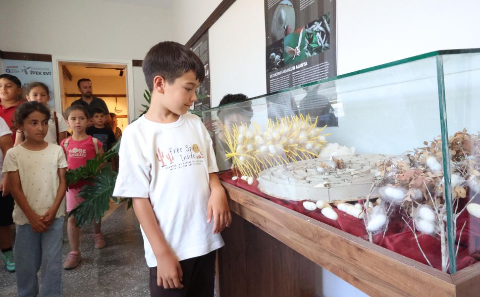 Büyükşehir Alanya Sapadere İpek Evi'ne ziyaretçi akını