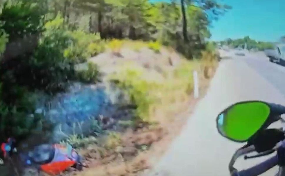Çalıntı motosikleti su kanalına atıp kaçan 3 şüpheli yakalandı