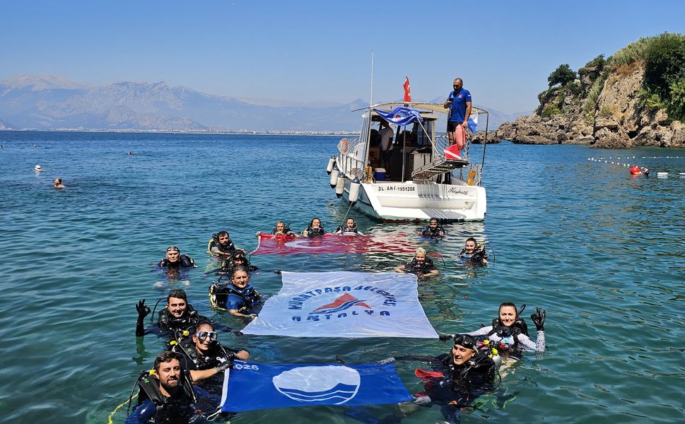 Deniz dibi temizliğinde bu kez rota Erenkuş Plajı