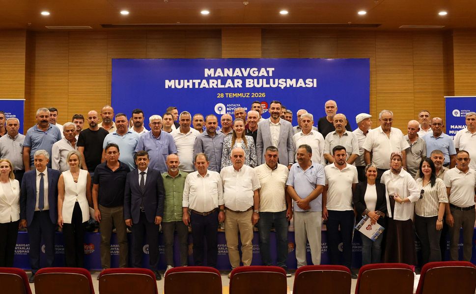 Özdemir: Antalya'nın ilk yüzey suyu Manavgat'a geliyor