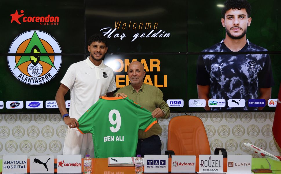 Alanyaspor, ilk transferini Tunuslu Santrfor Omar Ben Ali ile yaptı