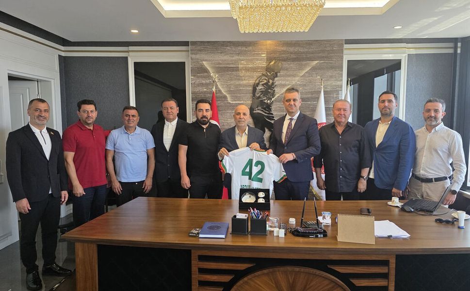 Alanyaspor Yönetimi’nden yeni Başsavcı Abdullah Sert’e önemli ziyaret