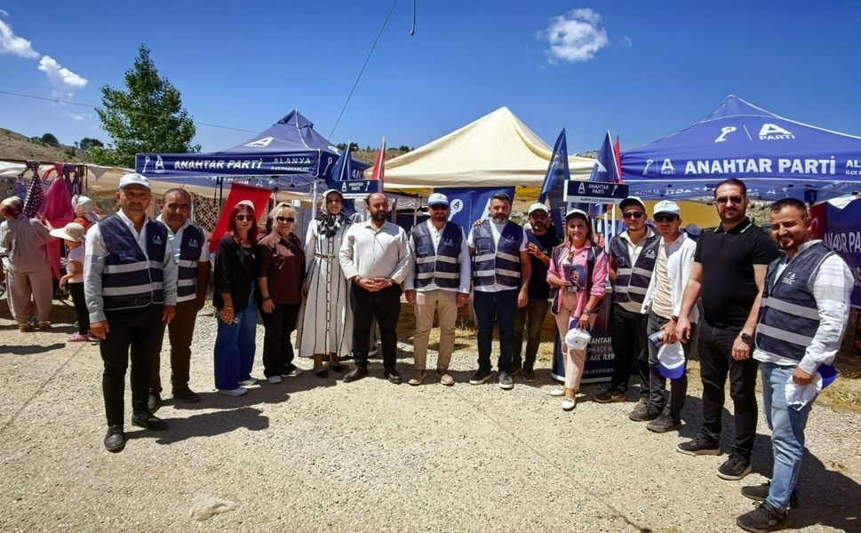 Anahtar Parti Alanya, Tokar Yayla Şenlikleri’nde vatandaşlarla buluştu