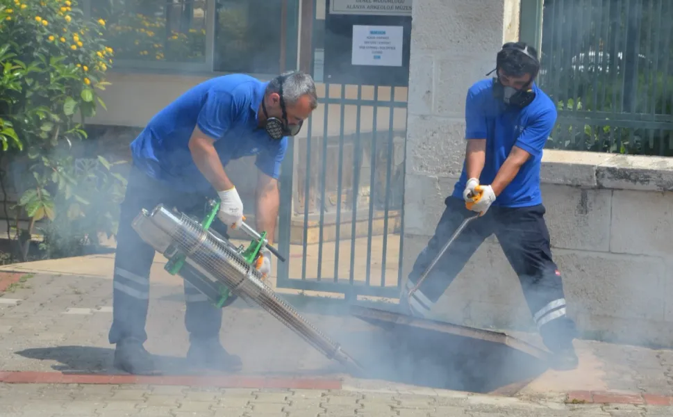 Antalya'da vektörel mücadele 4 koldan sürüyor