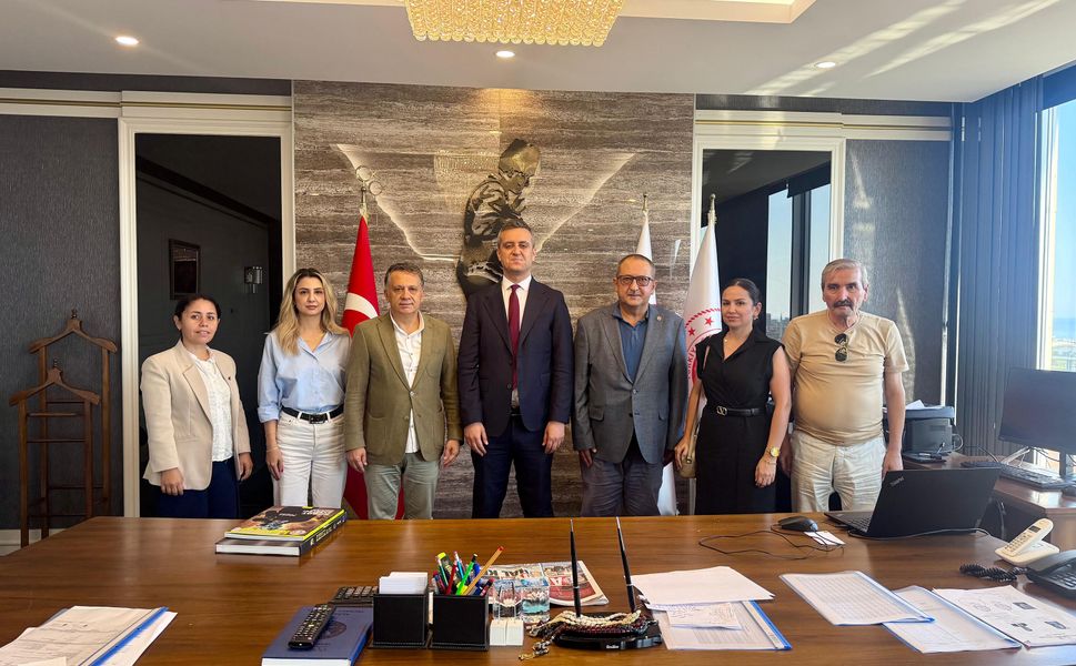 Başsavcı Abdullah Sert’e Alanya basınından nezaket ziyareti