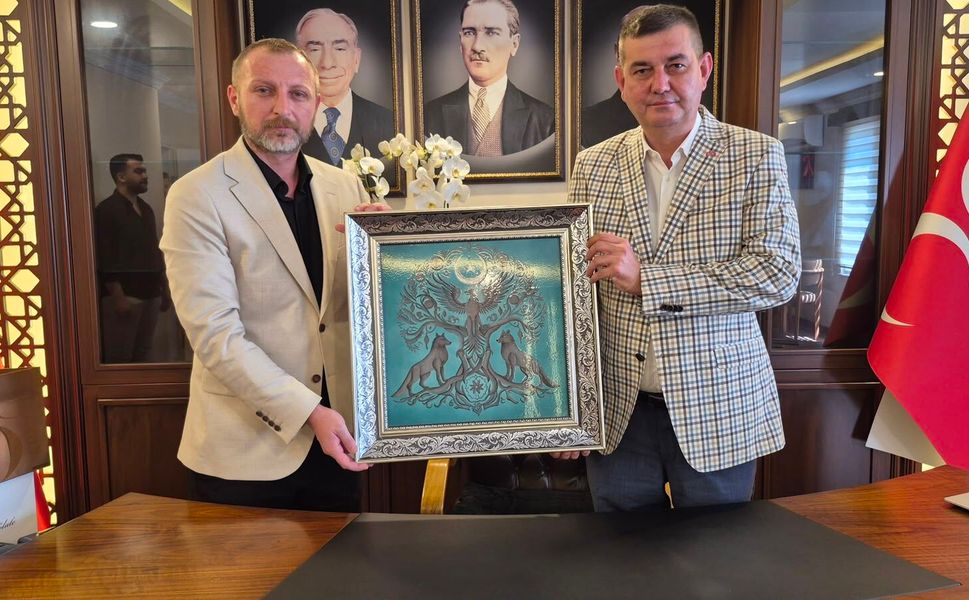 MHP Alanya İlçe Başkanlığı’na Mustafa Türkdoğan görevine başladı