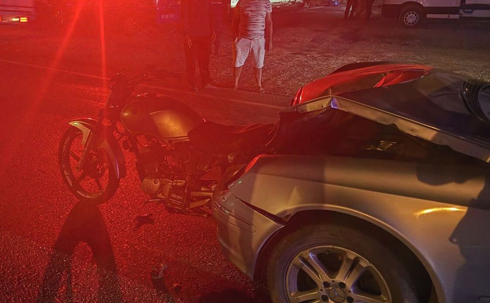 Manavgat'ta motosiklet kazası: 1 ölü, 1 yaralı