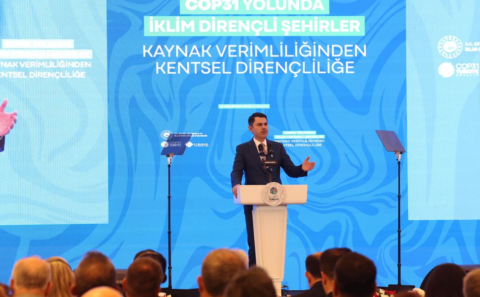 Özdemir: Daha dirençli ve sürdürülebilir şehirler için çalışacağız