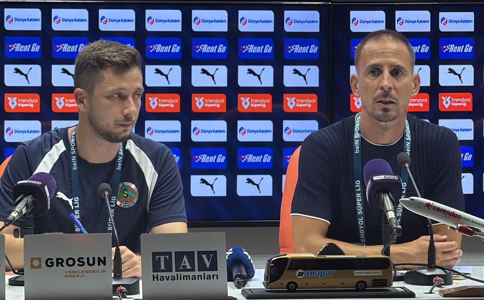 Alanyaspor Teknik Direktörü Pereira ve Beşiktaş Teknik Direktörü Italiano mücadeleyi değerlendirdi