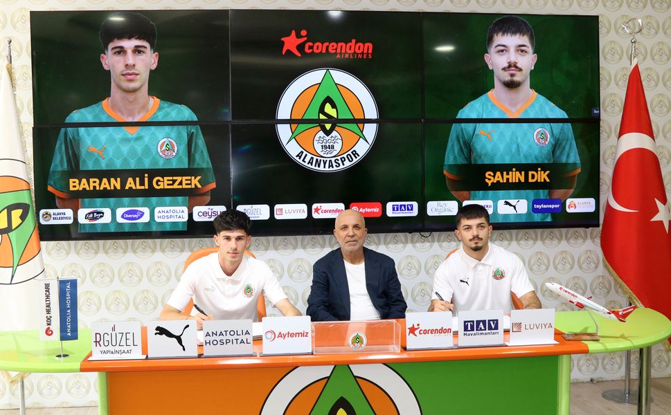 Alanyaspor'da 2 transfer birden